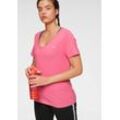 3er Pack T-Shirts, schwarz+pink+rauchblau, Gr.48/50