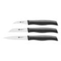 ZWILLING TWIN Grip Messerset 3-tlg, Schwarz