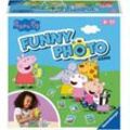 Ravensburger Spiel, Kinderspiel Peppa Pig Funny Foto Game, bunt