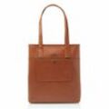 Castelijn & Beerens Sara Shopper Tasche Leder 34 cm cognac