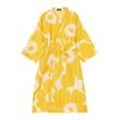 Marimekko - Vesi Unikko Bademantel, L / XL, spring yellow / ecru