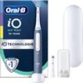 Oral-B Elektrische Zahnbürste iO My Way, Aufsteckbürsten: 2 St., iO Technologie, blau
