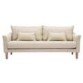 Design-Sofa 3 Plätze beiger KATE