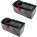 2x Trade-Shop Premium Li-Ion Akku, 36V / 3000mAh für Hilti TE6-A36, TE6-A36 avr, TE6-ALi, te 30-A36, cpc 36V, wsr 36-A, wsc 7.25-A36, wsc 7.25-A, wsc