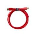 UDG Audio-Kabel, Ultimate Audio Cable USB 2.0 A-B Red Straight 1m (U95001RD)