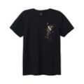 name it - T-Shirt NKMTEMILAN NEW FUN in black, Gr.158/164