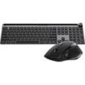 JLAB Epic Bundle, Tastatur & Maus Set, kabellos, Schwarz