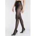 LASCANA Feinstrumpfhose schwarz Gr. 36/38 für Damen. Elastisch