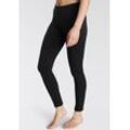 Leggings, schwarz, Gr.44/46