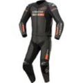 Alpinestars GP Force Chaser, Lederkombi 2tlg. Schwarz/Neon-Rot 48 male