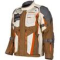 Klim Badlands Pro, Textiljacke Gore-Tex Hellbraun/Beige/Grau/Orange XXL male