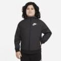 Nike Sportswear Windrunner lockere, hüftlange Jacke mit Kapuze für ältere Kinder (Jungen) (erweiterte Größen) - Schwarz