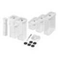 ZWILLING Fresh & Save CUBE Vakuum Starter Set, S M / 9-tlg., transparent weiß