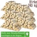 Flameup - Brennholz Kaminholz Birkenholz Holz Auswahl 5 - 500 kg Birke Für Ofen und Kamin Kaminofen Feuerschale Grill Feuerholz Holzscheite 25 cm