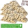 Flameup - Brennholz Kaminholz Birkenholz Holz Auswahl 5 - 500 kg Birke Für Ofen und Kamin Kaminofen Feuerschale Grill Feuerholz Holzscheite 25 cm