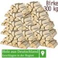 Flameup - Brennholz Kaminholz Birkenholz Holz Auswahl 5 - 500 kg Birke Für Ofen und Kamin Kaminofen Feuerschale Grill Feuerholz Holzscheite 25 cm