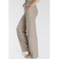 VIVANCE Homewearhose beige Gr. 32/34 für Damen. Mit Metalllabel. Bequem. Nachhaltig.