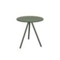 HOUE NAMI Kaffeetisch Stahlgestell Olive Green Kunststoff/Stahl