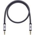 Oehlbach - Klinke Audio Anschlusskabel [1x Klinkenstecker 3.5 mm - 1x Klinkenstecker 3.5 mm] 0.50 m Schwarz ver