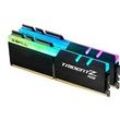 DIMM 32 GB DDR4-3000 (2x 16 GB) Dual-Kit, Arbeitsspeicher F4-3000C16D-32GTZR, Trident Z RGB, INTEL XMP