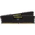 DIMM 16 GB DDR4-2933 (2x 8 GB) Dual-Kit, Arbeitsspeicher schwarz, CMK16GX4M2Z2933C16, Vengeance LPX, INTEL XMP