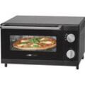 Clatronic MPO 3520 Minibackofen mit Pizzafunktion, Timerfunktion 12 l