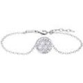 Julie Julsen Armband 925/- Sterling Silber rhodiniert Blume des Lebens