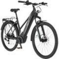 FISCHER TERRA 5.0i All Terrain Bike (ATB) (Laufradgröße: 27,5 Zoll, Rahmenhöhe: 49 cm, Damen-Rad, 504 Wh, Schwarz matt)