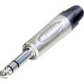 Neutrik NP3X Klinken-Steckverbinder 6.35 mm Stecker, gerade Polzahl: 3 Stereo Silber 1 St.