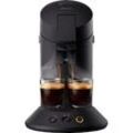 PHILIPS SENSEO® CSA210/22 Original Plus Eco 2-Tassen-Funktion, Milder oder starker Kaffee, 0.7L Wassertank, Padmaschine, Klavierlackschwarz