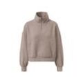 Sweatpullover - Beige/Meliert - Gr.: XS