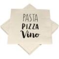 Servietten PASTA PIZZA VINO