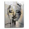 Bild GOLDEN FACE (LBH 50x2,50x70 cm)