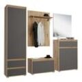 Garderobe TORINO (BHT 236x190x35 cm)