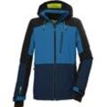 killtec® Skijacke, Kapuze, winddicht, für Herren, blau, S