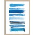 Gerahmtes Bild ONLY BLUE II (BHT 54x74x2,50 cm)