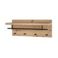 Wandgarderobe (BHT 75x26x30 cm)