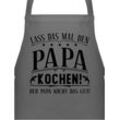 Shirtracer Kochschürze Lass das mal den Papa kochen