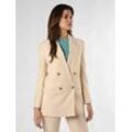 BOSS Blazer Damen Baumwolle strukturiert, beige