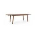 Ausziehbarer Gartentisch aus Holz varsavia 180 - 240x90x h76 cm