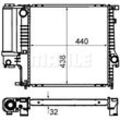 MAHLE Kühler, Motorkühlung für BMW 17101247145 1247145 1728905 CR 330 000S