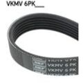 SKF Keilrippenriemen schwarz für SKODA VW PEUGEOT SEAT FIAT CITROËN AUDI VAUXHALL LANCIA OPEL 030145933G 030145933E 5750.TE VKMV 6PK1070