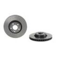 BREMBO Bremsscheibe CO-CAST DISCS LINE vorne rechts links Gelocht/innenbel. 318mm für MERCEDES-BENZ A0004212112 0004212112 09.D527.23