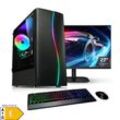 PC Set mit 27 Zoll TFT Allround AMD Ryzen 5 5600GT, 16GB DDR4, AMD Radeon Grafik, 500GB SSD, WLAN, Windows 11