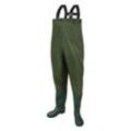 TolleTour Wathose Anglerhose Angelhose Teichhose Watstiefel Watthose mit Stiefel PVC Gummi 44/45