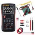 Drillpro - Digitalmultimeter dc ac Strom Spannung Kapazität Widerstand ncv Temperatur True 9999 rms Diodentester lavente