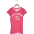 Hollister Damen T-Shirt, pink, Gr. 36