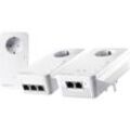 Devolo Magic 2 WiFi triple Streaming Kit Powerline WLAN Network Kit 8728 DE Powerline, WLAN 2400 MBit/s