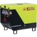 Pramac Stromerzeuger, P 12000 - AVR, Benzin, 230/400 V, E-Start, 3,6 / 9,5 kW