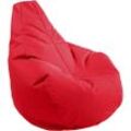 Sitzsack GAMER, HxBxT 1000 x 1000 x 1000 mm, rot